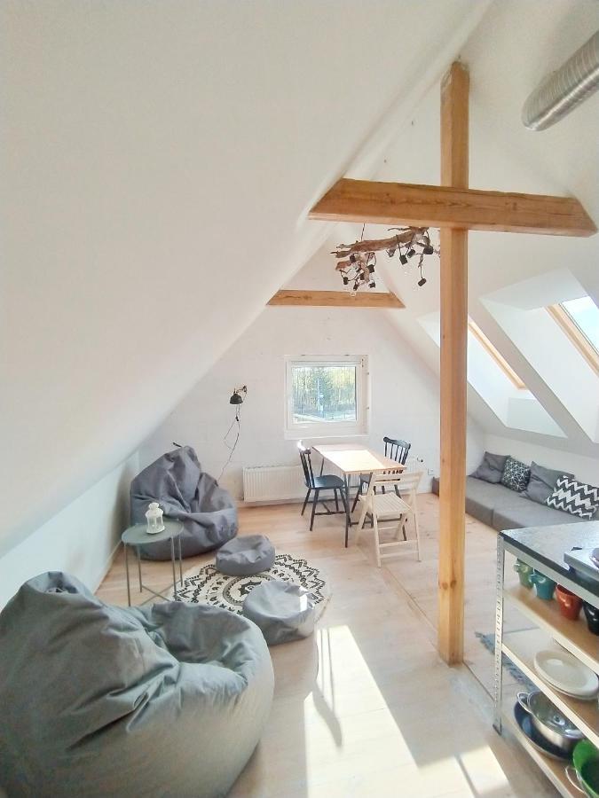 Lesna Kryjowka Apartman Trzebciny Kültér fotó